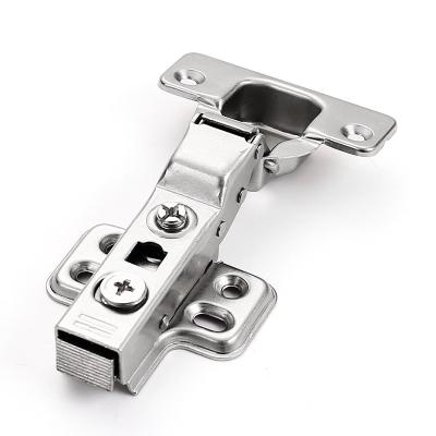 China 2D Modern Hydraulic Cabinet Alloy Hinge Clip On Close Self Hinge Furniture Accessories China Manufacture for sale