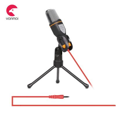 China Handheld Microphone SF-666 Computer Microphone Top Selling Desktop Condenser Microphone For PC for sale