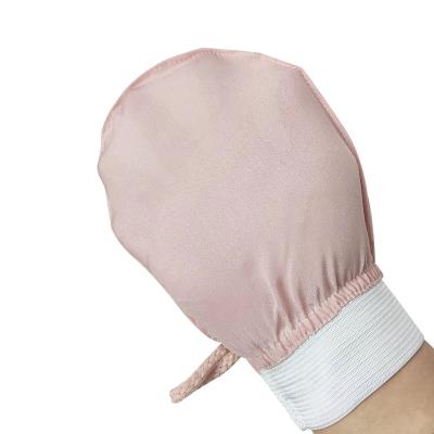 China EXFOLIATING Glove Bilateral Body Luma Shower Spa Exfoliator Bath Skin Bath Massage Cleaning Sponge Scrub Glove Rub Dead Skin Removal Peeling for sale