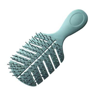 China Disposable Upgrade Natural Fiber Mini 1 Unidad Cepillo Detangling Mini Foil Mini Hair Brush With PVC Box Package Duct Version Brush for sale