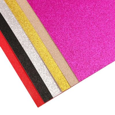 China Handmade 250gsm Glitter Wrapping Paper 787*1092mm /printing Colorful Glitter Card Paper for sale