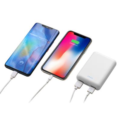 China 10000mAh Fast Power Bank Charge Dual Power Bank Portable USB Battery Bank External Charger for sale