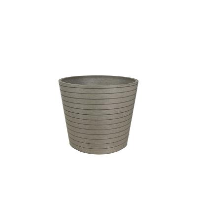 China Home indoor outdoor imitation porcelain plant balcony decoration flower pot garden pot flower decoration plastic flower pots for sale