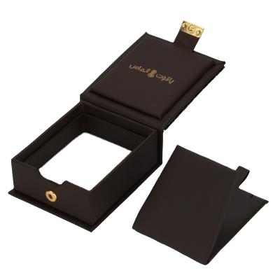 China Jewelry& FSD 2022 New Gift PU Earrings Package Box Pendant Jewelry Box Packaging Custom Jewelry Magnet Box Set for sale