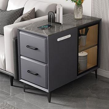 China New Designs Living Room Furniture Smart Modern Adjustable Bed Sofas Storage Cabinet Tea Side Coffee Table (Height) for sale