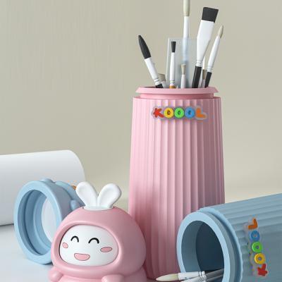 China EVA (polyethylene acetic acid) + PVC material 2021 new children's pencil box for sale