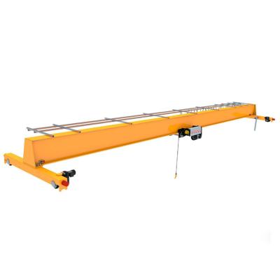 China 10t Bridge Crane Workshop Single Girder Overhead Bridge Crane Prices for sale