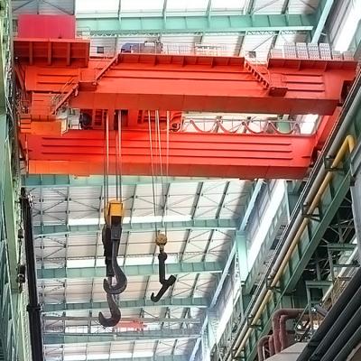 China 100 ton industrial double ladle girder overhead crane bridge crane for sale