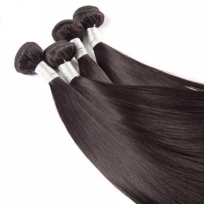 China Grade 12a Mink Brazilian Human Hair Cuticle Aligned Virgin Hair Extensions Raw Silky Straight Wave Hair Bundles 100% for sale