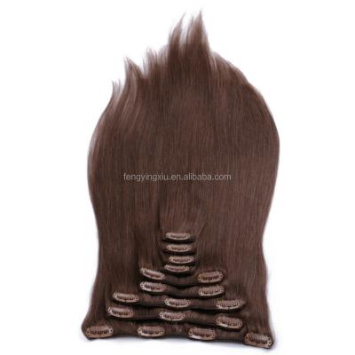 China Silky Straight Wave Virgin Hair Wholesale Vendors Clip In Extension Remy Hair Hair Extension In Clip for sale