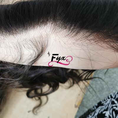 China Suppliers Wholesale Virgin Swiss Lace Silky Straight Hd Hair13*4 13*6 Human Hair Wave Frontal Hd Lace Frontal Human Headband for sale