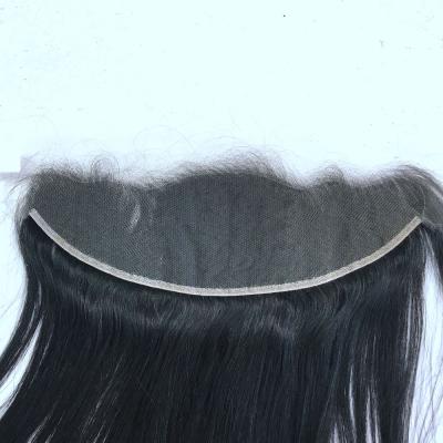 China 100% Swiss Lace Frontal Natural Indian Remy Human Hair HD Thin Wave Thin Layer 13*6 Lace Frontal Super Swiss 100% Swiss Lace Frontal for sale