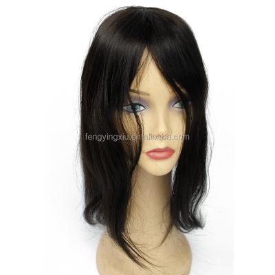 China Factory Direct Wholesale Silky Straight Remy Hair Natural Looking Women's Hairpiece for sale