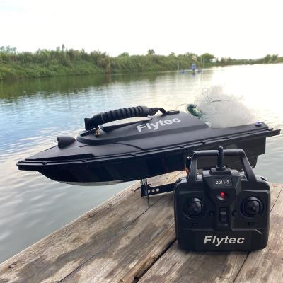 China 2020 Fixed Point Feeding iRctoy New Function 2 in 1 Powerful Double Pulling RC Net Bait Boat Motors Pulling Net Bait Boat for sale