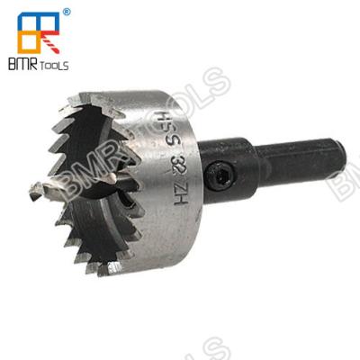 China BMR TOOLS Industrial 30mm HSS/Co Hole Saw Cutter for Stainless Steel Plate Hole Drilling for sale