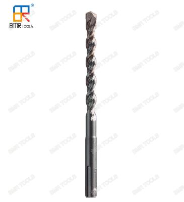 China 12mm x 160mm 2Flute SDS Plus Shank Hammer Drill for Concrete and Hard Stone Drilling for sale