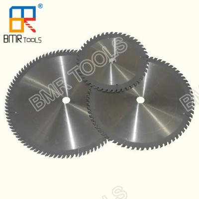 China Industrial Grade TCT Circular Saw Blade YG8 Tips for Aluminum Copper Non-Ferrous Metal Plastic Acrylic Glass Cutting for sale