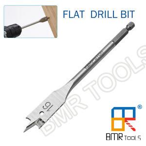 China BMR TOOLS Industrial Spade Paddle Flat drill 16mm Flat Wood Drill Bits High-Carbon Steel for sale