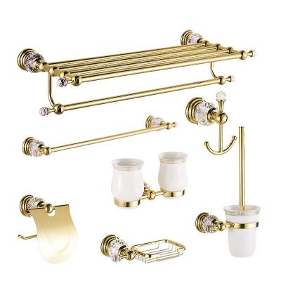 China Without Turnout Hot Sales Brass Bathroom Accessory Set Bath Accessories for sale