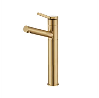 China Sense Faucets Bathroom Basin Gold Copper Taps Mixer Taps for sale