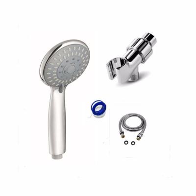 China Handheld Shower Set Handheld Massage Spa Handheld High Pressure 5 Jet Settings Shower Headless Shower Head With Hose And Adjustable Bracket for sale