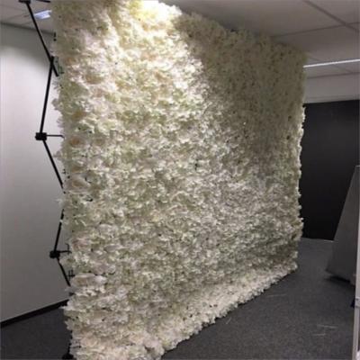 China SX-020 Custom Wedding Decorations artificial silk flowers wall for wedding event backdrop decoration zu verkaufen