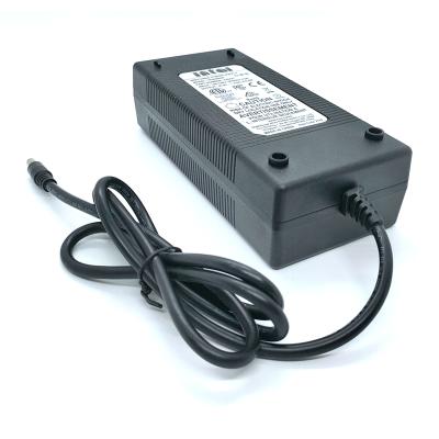 China Conveient 54.6v6a 327.6w Li Ion 18650 Battery Charger Safe AC 100-240v To DC 54.6v 6a Chargers Batteries Power Supply Made In Dongguan for sale