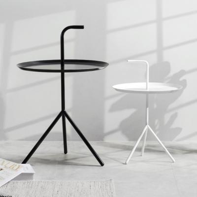 China Modern Nordic Minimalist Extendable Coffee Art Multifunctional Mobile Small Apartment Round Table With Handle Tea Table Coffee for sale