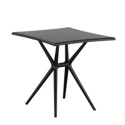 China Chat Table New Creative Modern Dining Table Coffee Solid PP Material With Assemble Stage Design Table For Home Furniture for sale