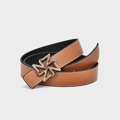 China Wholesale Designer Belt Cowhide Women PU Leather Women Buckle Belt Women Leather Belt For Dresses for sale