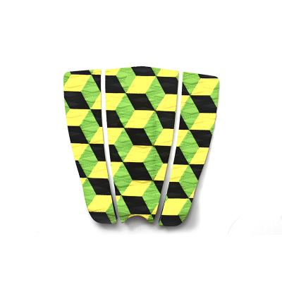 China Custom Hot Selling Unisex Undertow Pull Pad Tail Pad For Surfboard Deck Grip for sale