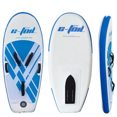 China Enjoy A Wonderful Surfing Experience Customize Design Aluminum Panel Durable Easily Folding Inflatable Surfboard SUP Board for sale