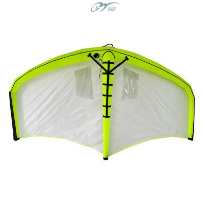 China Unisex Independent Inflatable Electric Panel Hydrofoil Carbon Surf Wind Airbags Two Kites Surfing Wing Aluminum for sale