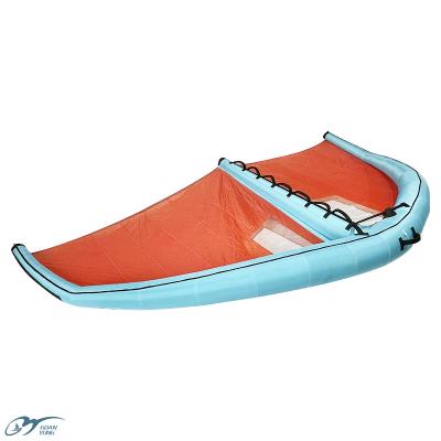 China EDM Unisex Customize Kite Inflatable Nylon Panel Drop Stitch Hydrofoil Ski Design Water Wing Surfing Aluminum for sale