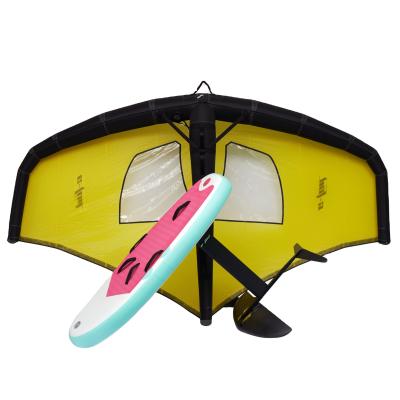 China Unisex 3 Pieces Sets Lightweight Seaside Water Sports Carbon Hydrofoil Wings Wing Foil Kitesurf Surf Board Inflatable for sale