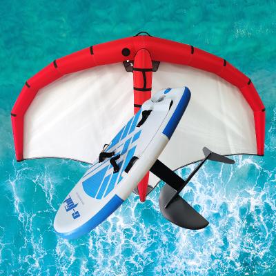 China Customized Colors Unisex 3 Pieces Hydrofoil Set Carbon Wings Wing Foil Kitesurf Surf Board Inflatable for sale