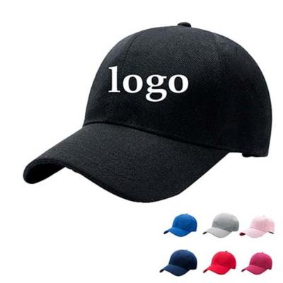 China Baumwollstoff Mann-Frauen-einfacher gestickter Logo Baseball Caps 100 zu verkaufen