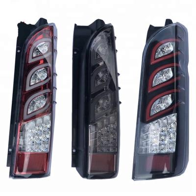 China ABS running 2005-2018 rear LED light hiace bus tail lamp minibus hiace for sale