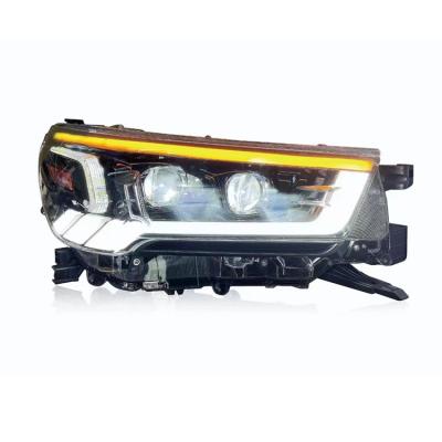 China ABS retrofit accessories hilux 2021 wick / rocco LED HEAD LAMP for sale