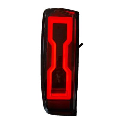 China ABS for isuzu dmax 2021 LED smoke cover tail lamp dmax working tail light for sale