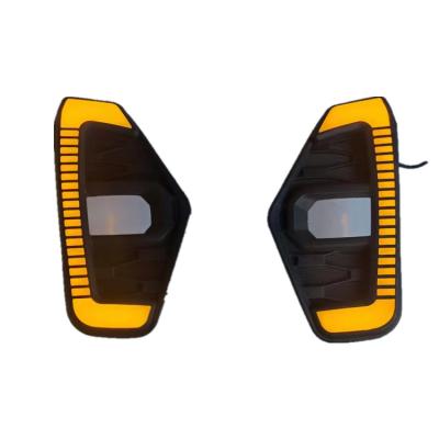 China ABS navara np300 2021 daytime running lights running lights fog lamp cover LED foglights for sale