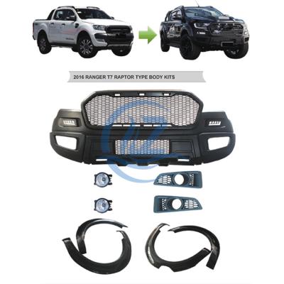 China Forford KIT Ranger Accessories Ranger T7 RAPTOR STYPE BODY 2016 for sale