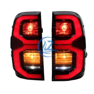 China ABS 2021 revo original new hilux rocco LED tail light smoke cover OEM revo lights for sale