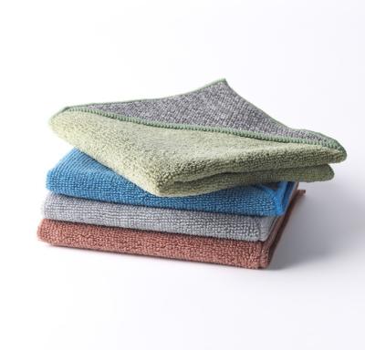 China Viable Hot Clean Microfiber Cloth Microfiber Dish Microfiber Brush Pot Stock Selling Polishing Towel Towel for sale