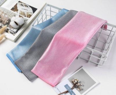 China Microfiber Window Screen Cloth Microfiber Polishing Glass Cleaning Cloth 40x40cm Clean Viable Cloth Viable Current for sale