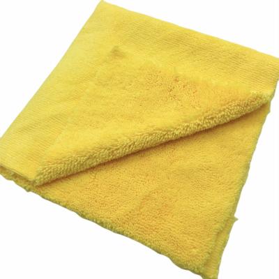 China Viable Cutting Mikrofibra Ultrasonic Cleaning Cloth With Two Different Side Microfiber Cleaning Cloth Long Pile Microfiber Drying Towel for sale