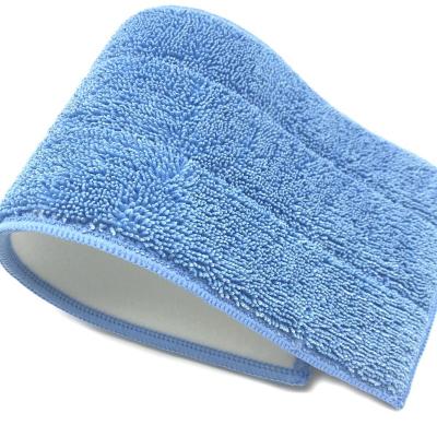 China Mop Cleaning Pad Mop Pad Microfiber Mop Pad Durable Flat Microfiber Mop Pad Mop Pad for sale