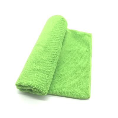 China 250gsm 40x40cm Home Clean Microfiber Cleaning Cloth Standard Microfiber Microfaser Towel 40x40cm for sale