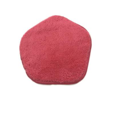 China Red Color Sponge Microfiber Kitchen Pad Microfiber Polishing Cleaning Pad Viable Pad Microfiber Pad Viable Pad for sale