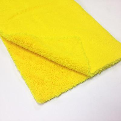 China 80/20 Microfiber Edgeless Microfiber 380gsm Polishing Towels Wax Removal Towels and Auto Detailing Towels for sale